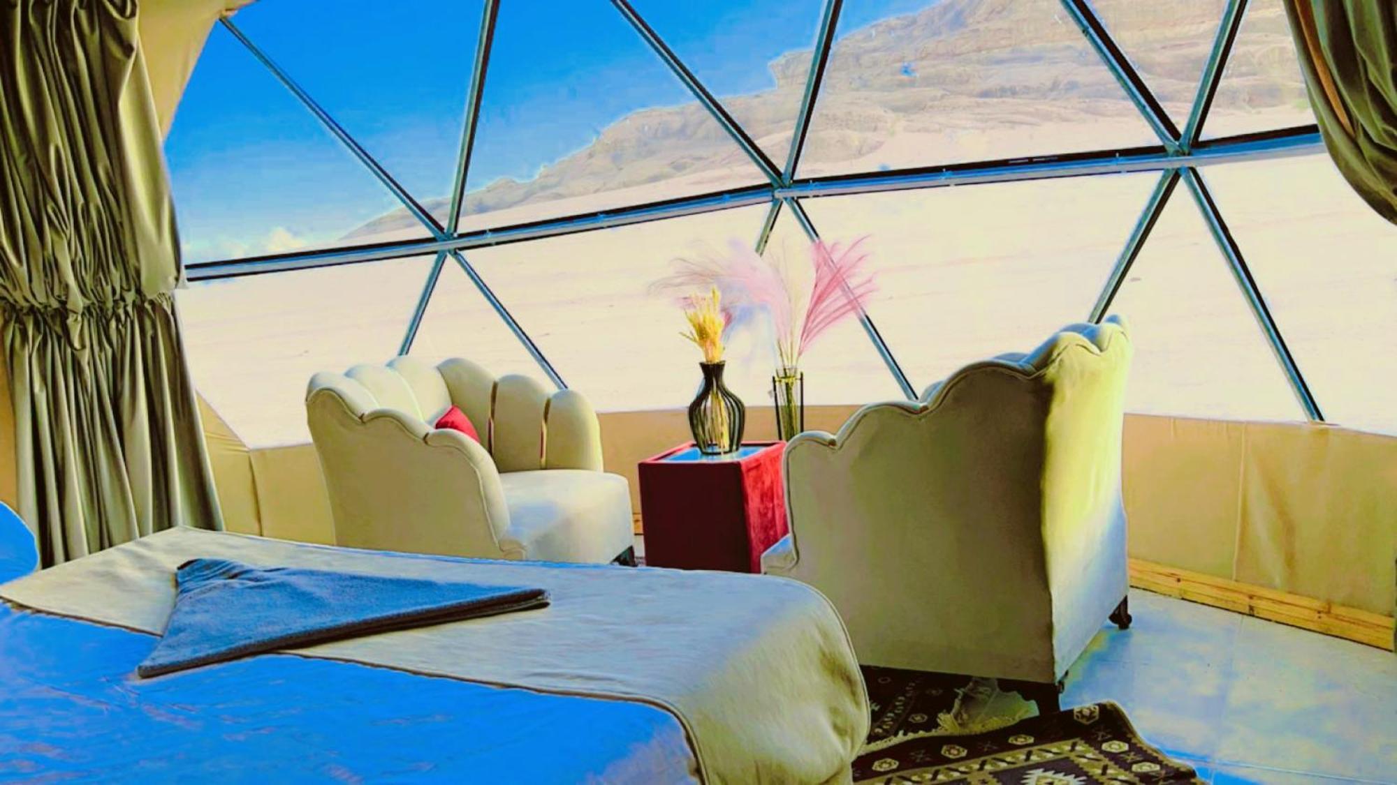 Wadi Rum Rose Luxury Camp Extérieur photo