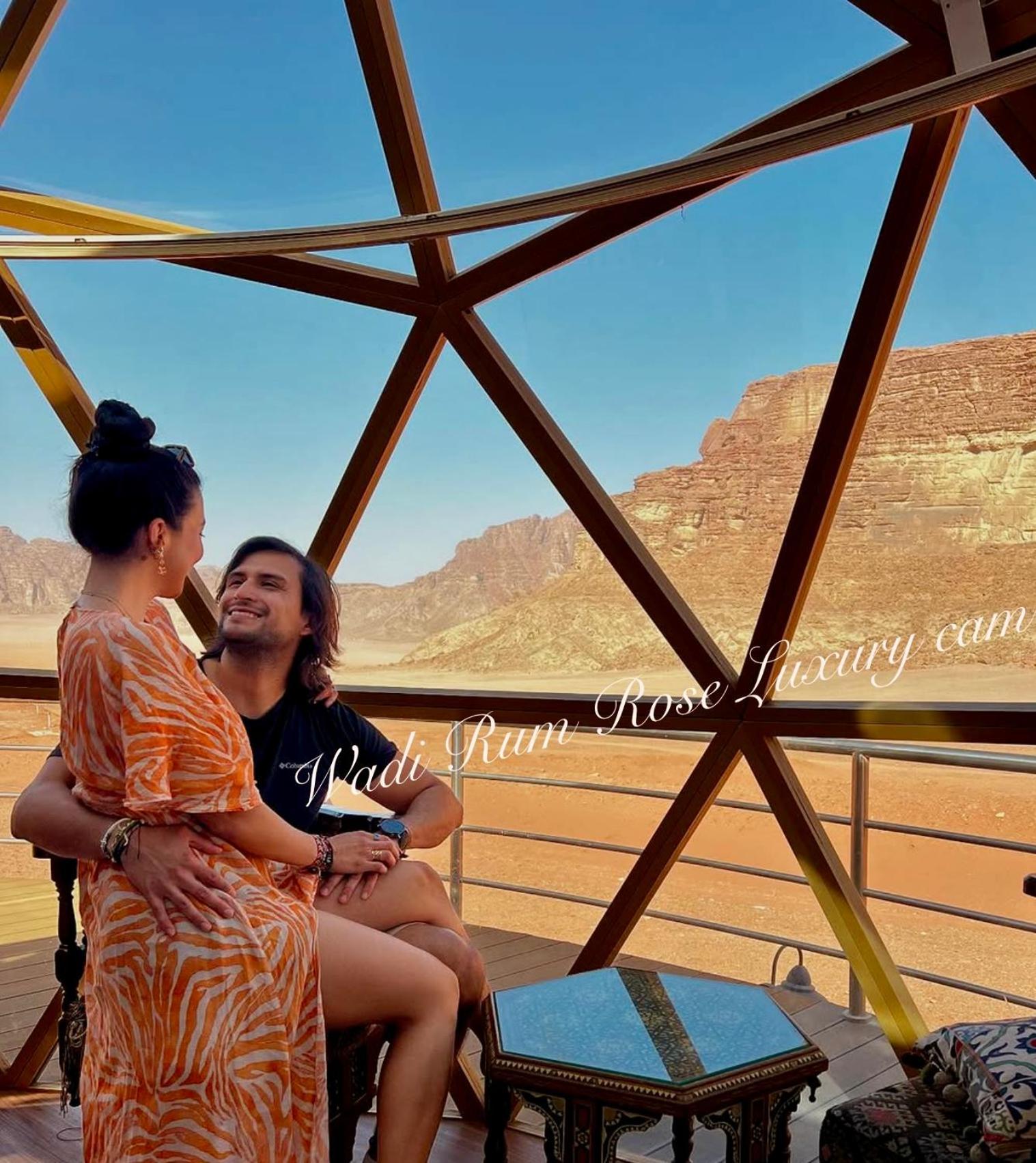 Wadi Rum Rose Luxury Camp Extérieur photo
