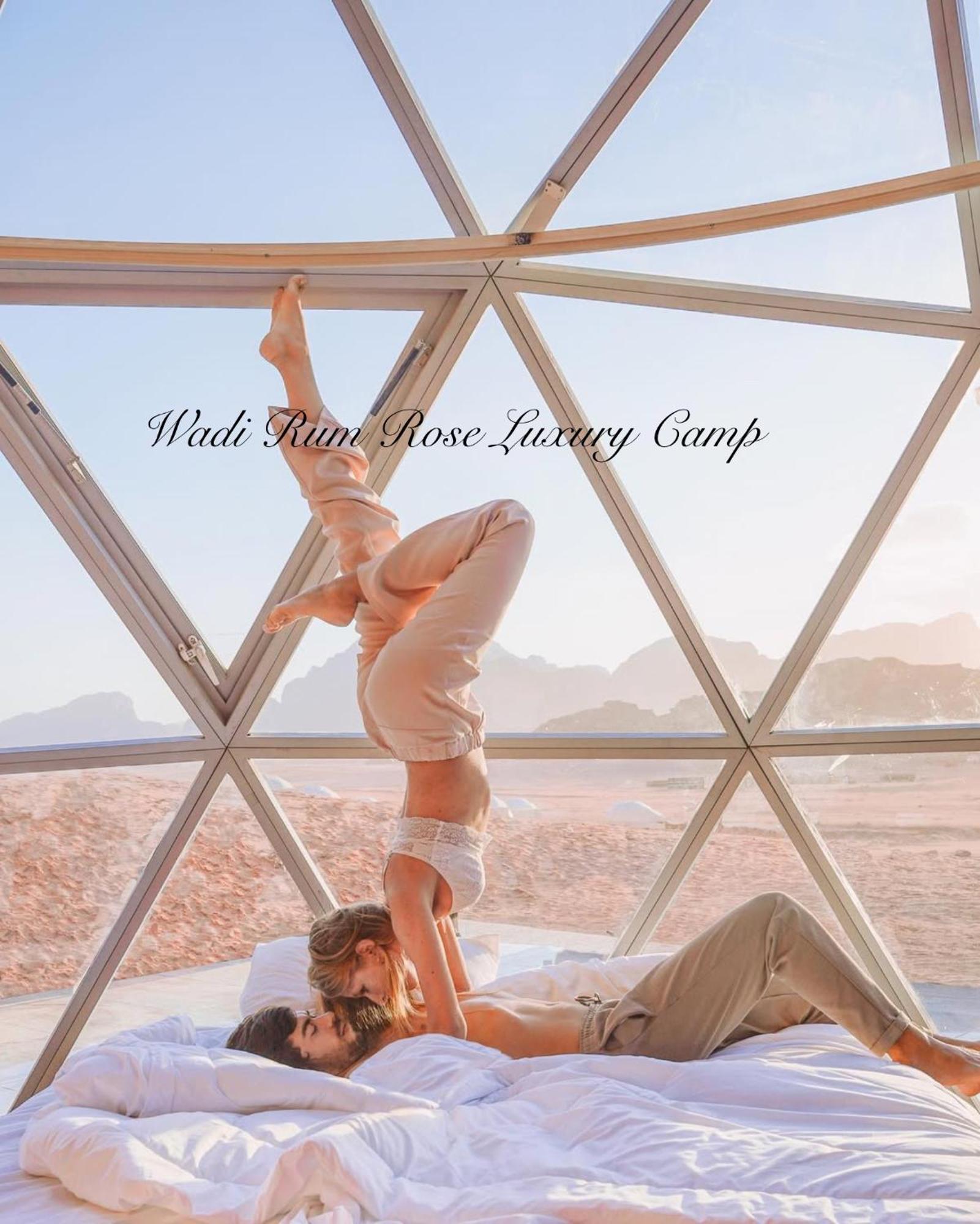 Wadi Rum Rose Luxury Camp Extérieur photo
