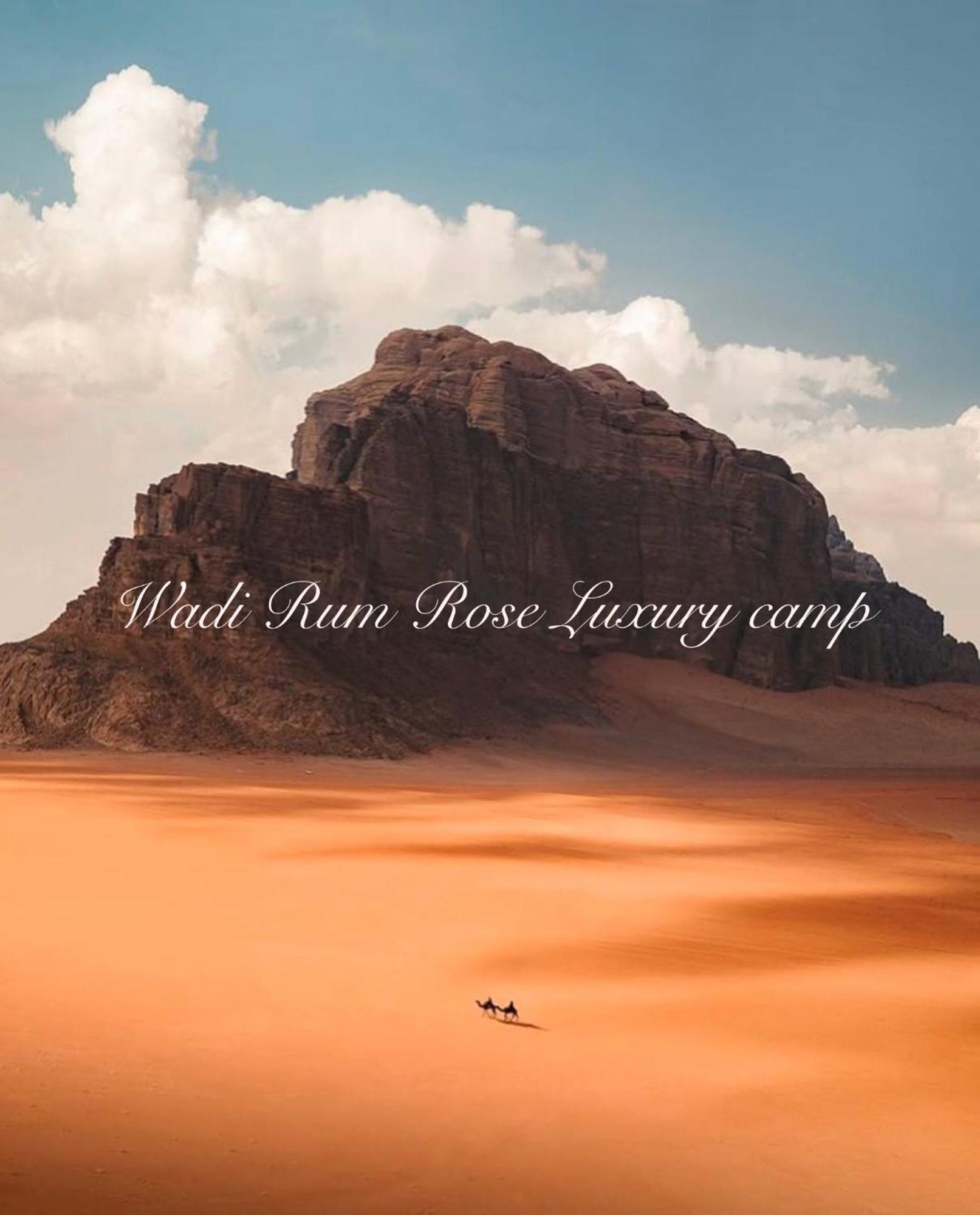 Wadi Rum Rose Luxury Camp Extérieur photo